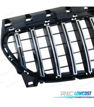 PARRILLA MERCEDES CLA C117 16-18 LOOK AMG GT NEGRO CROMO