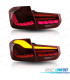 PILOTOS BMW F30 13-18 FULL LED LIGHT BAR OLED ROJO