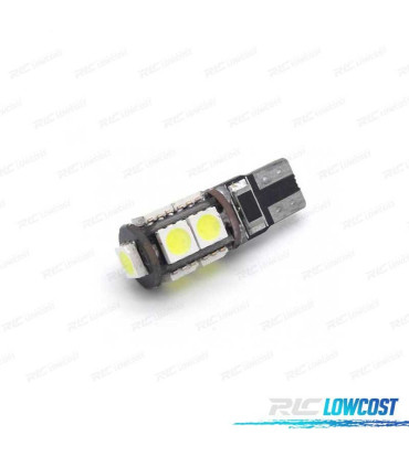 BOMBILLA LED T10 CANBUS 9LED