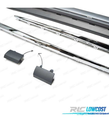 TALONERAS MERCEDES CLASE S W222 13-18 AMG S63 CROMO