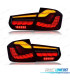 PILOTOS BMW F30 FULL LED LIGHT BAR OLED AHUMADOS