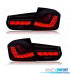 PILOTOS BMW F30 FULL LED LIGHT BAR OLED AHUMADOS