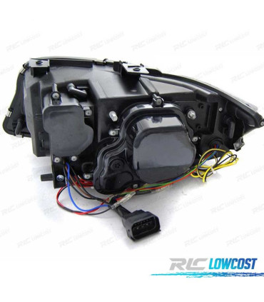 FAROS XENON AFS OJOS ANGEL U 3D LED BMW E90 E91 08-12 FONDO NEGRO