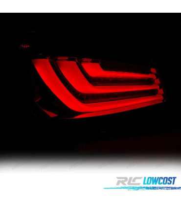 PILOTOS BMW E60 LCI 07-10 FULL LED BAR AHUMADOS