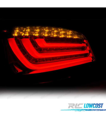 PILOTOS BMW E60 LCI 07-10 FULL LED BAR AHUMADOS