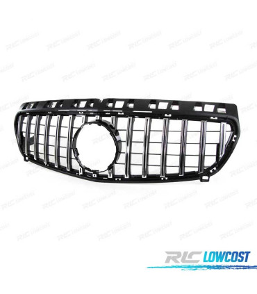PARRILLA MERCEDES CLASE A W176 GT 12-15 NEGRO CROMO