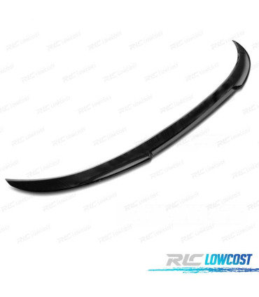 ALERON SPOILER BMW F33 F83 CABRIO 13-18 LOOK M4 NEGRO BRILLO