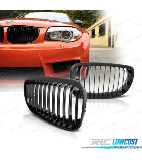 PARRILLAS BMW E81 E87 E82 E88 LOOK M PERFORMANCE NEGRO BRILLO