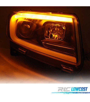 FAROS JEEP GRAND CHEROKEE 11-13 DINÁMICOS NEGRO