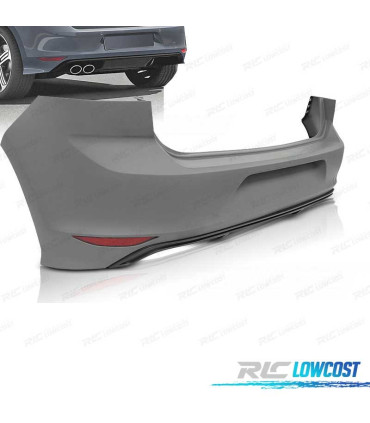 PARAGOLPES TRASERO VOLKSWAGEN VW GOLF 7 12-17 LOOK R LINE