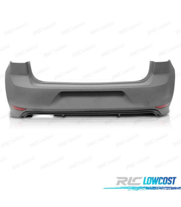PARAGOLPES TRASERO VOLKSWAGEN VW GOLF 7 12-17 LOOK R LINE