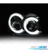 FAROS JEEP GRAND CHEROKEE 05-08 LUZ DIURNA LED CROMADO