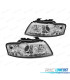 FAROS AUDI A4 B6 CABRIO 02-06 LUZ DIURNA LED CROMADO