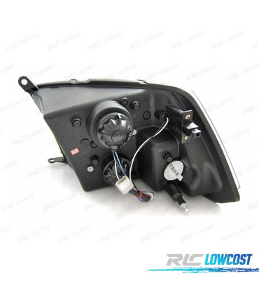 FAROS DODGE RAM 09-18 LUZ DIURNA LED CROMADO