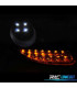 FAROS PORSCHE BOXSTER 986 CARRERA 911 996 96-04 LUZ DIURNA LED NEGRO