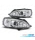 FAROS OPEL ASTRA G 97-04 LUZ DIURNA LED CROMADOS
