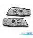 FAROS VOLVO S40 V40 96-00 LUZ DIURNA LED CROMADOS