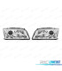 FAROS VOLVO S40 V40 96-03 LUZ DIURNA LED CROMADOS