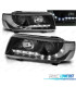 FAROS VOLKSWAGEN VW PASSAT 93-96 LUZ DIURNA FONDO NEGRO
