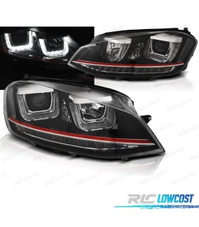 FAROS PARA VOLKSWAGEN VW GOLF 7 VII LOOK GTI LED LUZ DIURNA 12-17