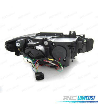 FAROS BMW F30 F31 LCI 15-19 LUZ DIURNA LED DRL CROMADOS