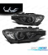 FAROS BMW F30 F31 LCI 15-19 LUZ DIURNA LED DRL NEGROS