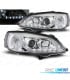 FAROS OPEL ASTRA G 97-04 LUZ DIURNA LED CROMADOS