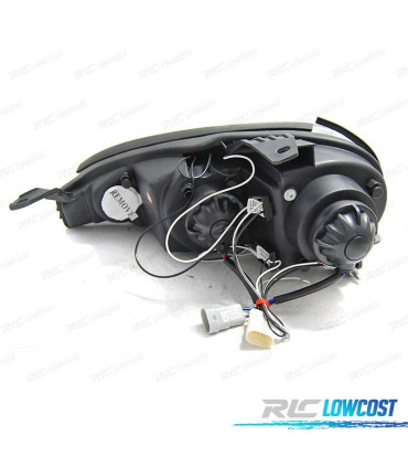 FAROS MAZDA MX5 01-05 OJOS ANGEL NEGROS