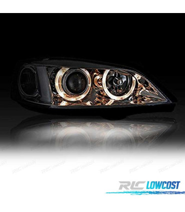 FAROS OPEL ASTRA G 97-04 OJOS ANGEL CROMADOS