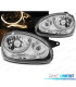 FAROS OPEL CORSA B 93-00 OJOS ANGEL CROMADOS