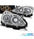 FAROS OPEL CORSA D 06- OJOS ANGEL CROMADOS