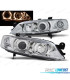 FAROS OPEL VECTRA B 99-02 OJOS ANGEL CROMADOS
