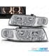 FAROS SEAT LEON TOLEDO 99-04 OJOS ANGEL CROMADOS