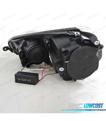 FAROS VOLKSWAGEN VW GOLF 5 03-09 OJOS ANGEL CCFL CROMADO