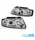 FAROS VOLKSWAGEN VW PASSAT B5 3B 96-00 OJOS ANGEL CCFL CROMADO