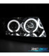 FAROS VOLKSWAGEN VW PASSAT B5 3B 96-00 OJOS ANGEL CCFL CROMADO H1
