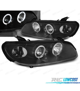 FAROS OPEL OMEGA B 94-99 OJOS ANGEL NEGROS