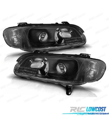 FAROS PARA OPEL OMEGA 94-99 LUPA FONDO NEGRO