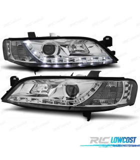 FAROS OPEL VECTRA B 95-98 LUZ DIURNA CROMADOS