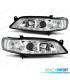 FAROS OPEL VECTRA B 99-02 LUZ DIURNA CROMADOS