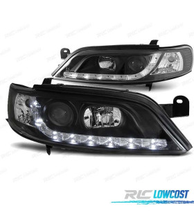 FAROS OPEL VECTRA B 99-02 LUZ DIURNA FONDO NEGRO