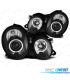 FAROS MERCEDES CLASE CLK W208 98-02 OJOS ANGEL CCFL FONDO NEGRO