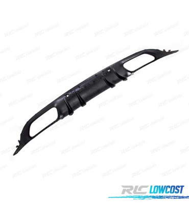 DIFUSOR MERCEDES CLASE C C205 COUPE 14-18 AMG PDC + COLAS ESCAPE CROMO