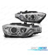 FAROS BMW F30 F31 11-15 XENON AFS OJOS ANGEL LED DRL CROMO