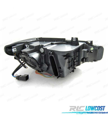 FAROS BMW F30 F31 11-15 XENON AFS OJOS ANGEL DRL LED NEGROS