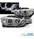 FAROS BMW F30 F31 11-15 XENON AFS OJOS ANGEL DRL LED CROMO ELECTRICO