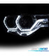 FAROS BMW F30 F31 11-15 XENON AFS OJOS ANGEL DRL LED CROMO