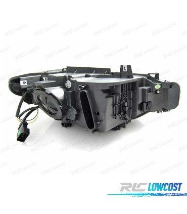 FAROS BMW F30 F31 11-15 XENON AFS OJOS ANGEL DRL LED CROMO ELECTRICO