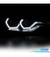 FAROS BMW F30 F31 11-15 XENON OJOS ANGEL DRL LED NEGRO