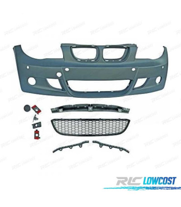PARAGOLPES DELANTERO BMW E81 E87 E82 E88 04-11 LOOK M PDC